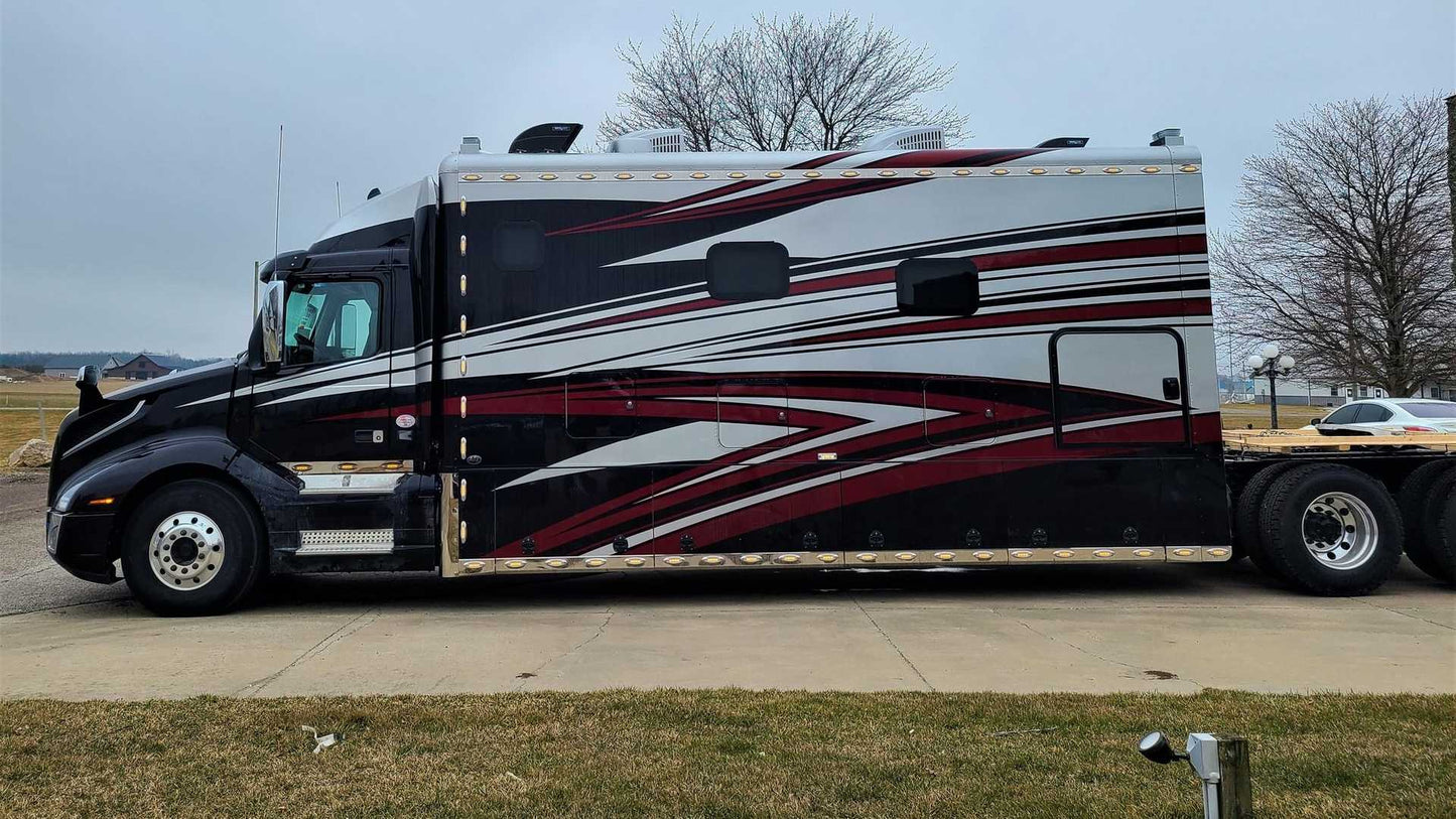 Semi Truck Detail Without Sleeper